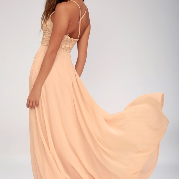 Blush dress from Lulus! - Picture 3 of 4